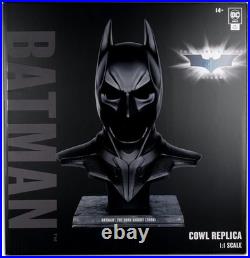 11 Scale Batman The Dark Knight 2008 Cowl Replica Collectible Displaye