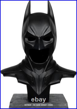 11 Scale Batman The Dark Knight 2008 Cowl Replica Collectible Displaye