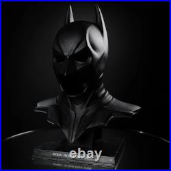 11 Scale Batman The Dark Knight 2008 Cowl Replica Collectible Displaye