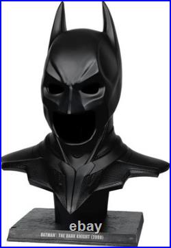 11 Scale Batman The Dark Knight 2008 Cowl Replica Collectible Displaye