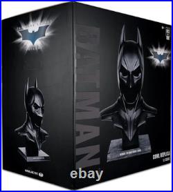 11 Scale Batman The Dark Knight 2008 Cowl Replica Collectible Displaye