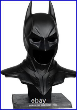 11 Scale Batman The Dark Knight 2008 Cowl Replica Collectible Displaye 11 Scale Batman The Dark Knight 2008 Cowl Replica Collectible Displaye
