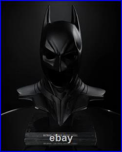 11 Scale Batman The Dark Knight 2008 Cowl Replica Collectible Displaye