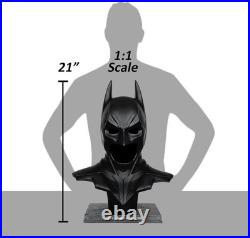 11 Scale Batman The Dark Knight 2008 Cowl Replica Collectible Displaye