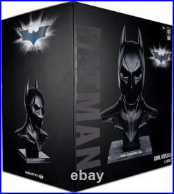 11 Scale Batman The Dark Knight 2008 Cowl Replica Collectible Displaye
