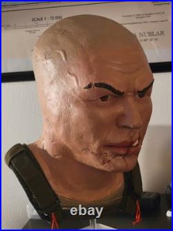 11 scale Tom Hardy Bane bust The Dark Knight Rises for Gauntlet FX mask display