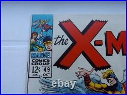1968 Marvel Comics Uncanny X-men 49 1st Appearance Polaris Lorna Dane High Grade