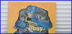 1985 DC Batman The Dark Knight 3D Promo Counter Advertising Display Shelf Up5