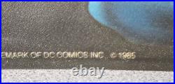 1985 DC Batman The Dark Knight 3D Promo Counter Advertising Display Shelf Up5