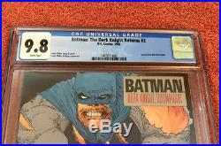 1986 BATMAN THE DARK KNIGHT RETURNS #2 CGC 9.8 NM+ 1st NEW ROBIN DC FRANK MILLER