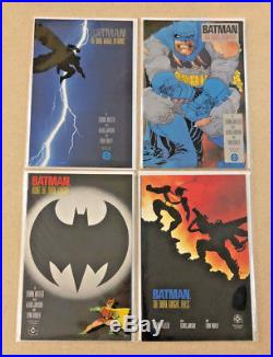 1986 Batman The Dark Knight Returns 1 2 3 4 DC Comic Set Frank Miller Jla Nm 1st