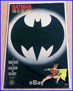 1986 Batman The Dark Knight Returns 1 2 3 4 DC Comics Set Frank Miller Jla Joker