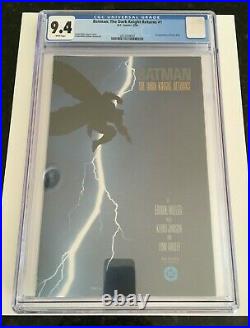 1986 Batman The Dark Knight Returns #1 CGC 9.4 WHITE Miller 1st app Carrie Kelly