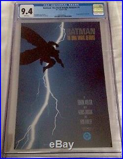 1986 Batman The Dark Knight Returns Cgc Set 1 2 3 4 9.4-9.8 Nm+ DC Frank Miller