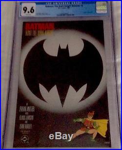 1986 Batman The Dark Knight Returns Cgc Set 1 2 3 4 9.4-9.8 Nm+ DC Frank Miller