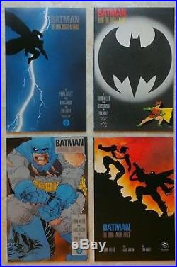 1986 Batman The Dark Knight Returns Full Set 1-4 All 1st Print DC Comics Miller