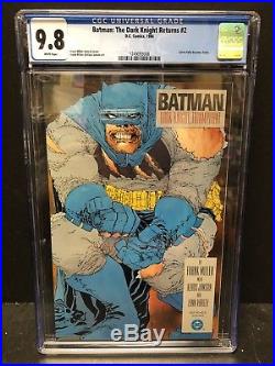 1986 DC Comics Batman The Dark Knight Returns #2 CGC 9.8 KRG059