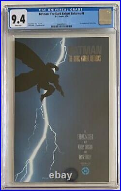 (1986) FRANK MILLER BATMAN THE DARK KNIGHT RETURNS #1 1st Print! CGC 9.4 WP
