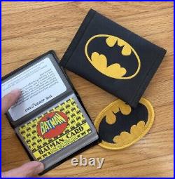 1989 Batman Joker Credit Cards Vintage Extremely Rare (set 4) wallet patch lot