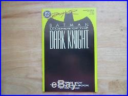 1989 Batman Legends Of The Dark Knight # 1 All 4 Covers Signed Denny O'neil, Poa