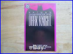 1989 Batman Legends Of The Dark Knight # 1 All 4 Covers Signed Denny O'neil, Poa
