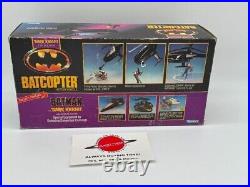 1990 Batcopter Batman Dark Knight Kenner Vehicle NEW Sealed