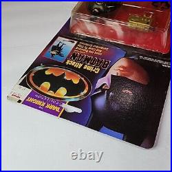 1990 Batman Dark Knight Collection MOC 5 Crime Attack Batman Figure Kenner