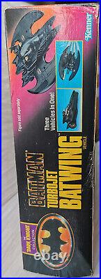 1990 Batman Turbojet Batwing The Dark Knight Collection Kenner