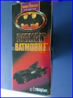 1990 Kenner Dark Knight Batman Collection Batmobile, New in Box, Sealed