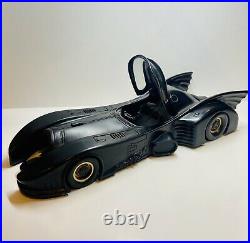 1990 Kenner The Dark Knight Collection Batman Batmobile with Wings & Cockpit