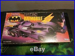 1990 Kenner The Dark Knight Collection Lot Batmobile 100% Complete Joker Batman