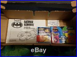 1990 Kenner The Dark Knight Collection Lot Batmobile 100% Complete Joker Batman