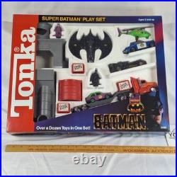 1990 VTG Tonka Super Batman Play Set The Dark Knight Collection MINT Played once