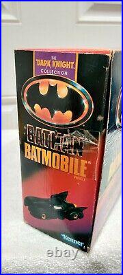1990 Vintage Kenner Michael Keaton Batman The Dark Knight Collection Batmobile
