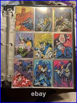 1994 BATMAN SAGA OF THE DARK KNIGHT Complete Card Set 100 Plus Sky Disc