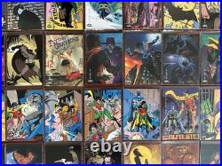1994 Batman Saga of the Dark Knight, Base #1-100 + Spectra-etch #B1-B5 + SkyDisc