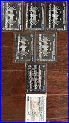 1994 Batman Saga of the Dark Knight, Base #1-100 + Spectra-etch #B1-B5 + SkyDisc