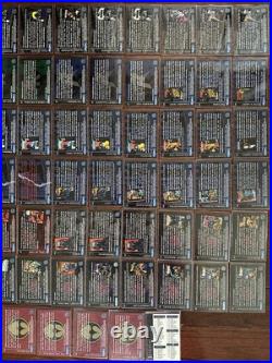 1994 Batman Saga of the Dark Knight, Base #1-100 + Spectra-etch #B1-B5 + SkyDisc