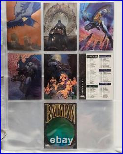 1994 Skybox Batman Saga of the Dark Knight #1-100, Spectra B1-B5, Skydisc #SD1 1994 Skybox Batman Saga of the Dark Knight #1-100, Spectra B1-B5, Skydisc #SD1