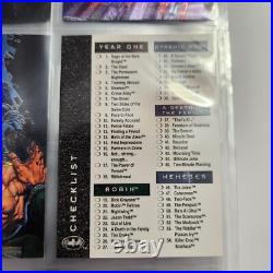 1994 Skybox Batman Saga of the Dark Knight #1-100, Spectra B1-B5, Skydisc #SD1