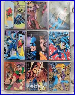 1994 Skybox Batman Saga of the Dark Knight #1-100, Spectra B1-B5, Skydisc #SD1
