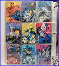 1994 Skybox Batman Saga of the Dark Knight #1-100, Spectra B1-B5, Skydisc #SD1