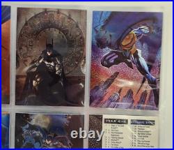 1994 Skybox Batman Saga of the Dark Knight #1-100, Spectra B1-B5, Skydisc #SD1 1994 Skybox Batman Saga of the Dark Knight #1-100, Spectra B1-B5, Skydisc #SD1