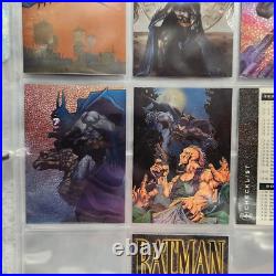 1994 Skybox Batman Saga of the Dark Knight #1-100, Spectra B1-B5, Skydisc #SD1