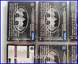 1994 Skybox Batman Saga of the Dark Knight #1-100, Spectra B1-B5, Skydisc #SD1