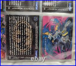 1994 Skybox Batman Saga of the Dark Knight #1-100, Spectra B1-B5, Skydisc #SD1