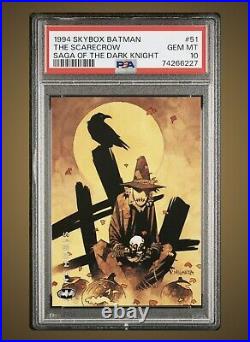 1994 Skybox Batman Saga of the Dark Knight #51 The Scarecrow PSA 10 Gem Mint