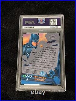 1995 Batman Forever Metal #35 The Dark Knight PSA 10 Gem Mint WOW