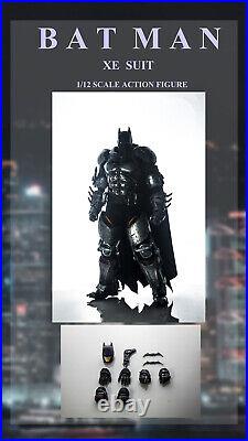 1/12 Action Figure The Dark Knight Armored Batman 2pcs Head & Handtypes Doll