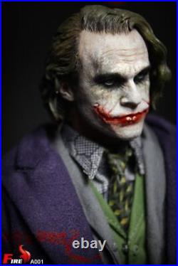 1/6 Fire Toys A001 Batman Purple Coat Version The Dark Knight The Joker Figure